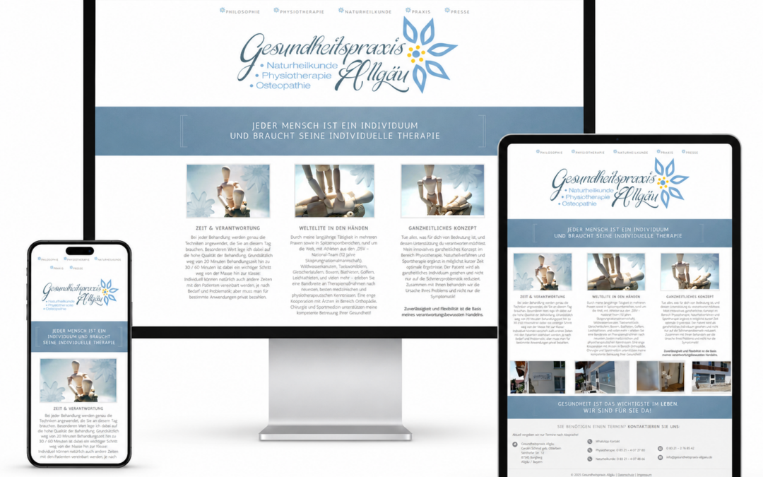 gesundheitspraxis-allgaeu.de – Naturheilkunde und Physiotherapie