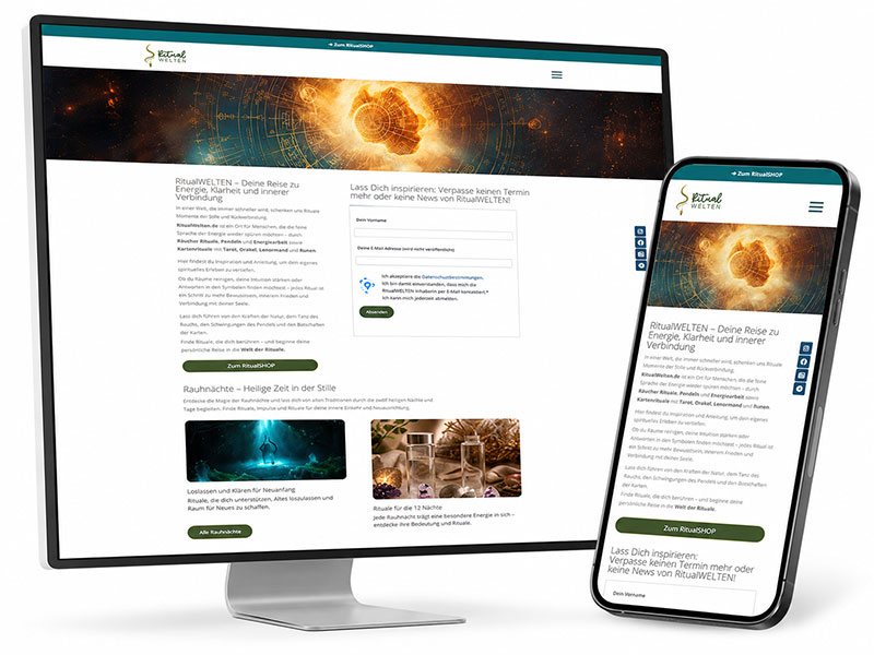 ritualWELTEN.de – Themenportal für Rituale und Energiearbeit