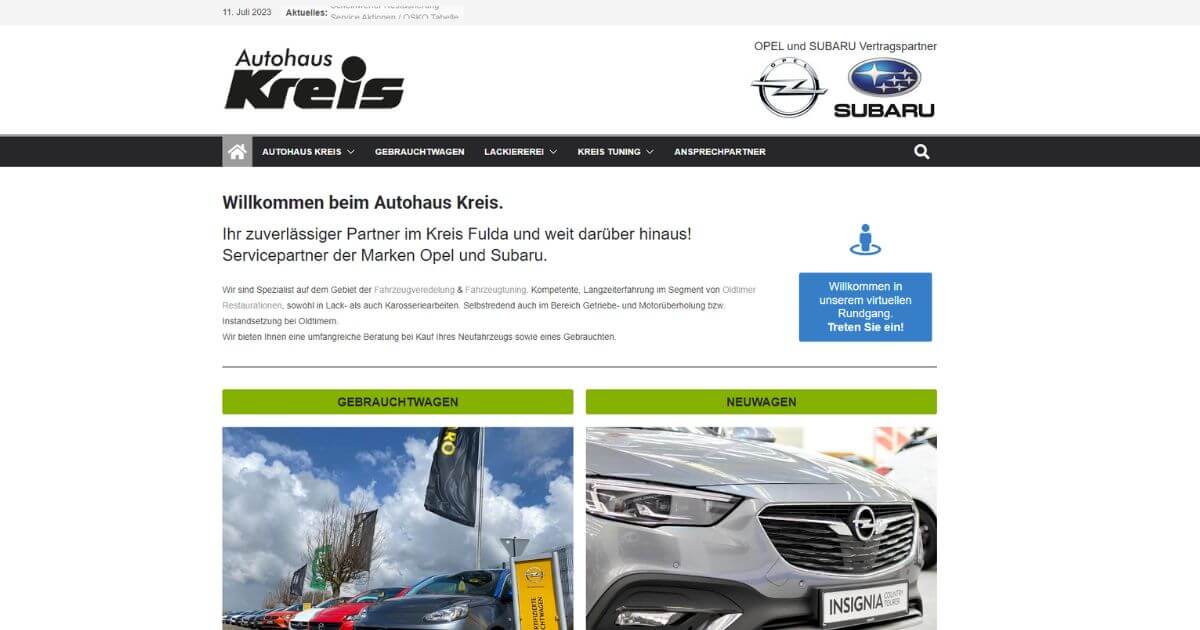 Autohaus Kreis - Großenlüder Müs / Kreis Tuning / Lackiererei