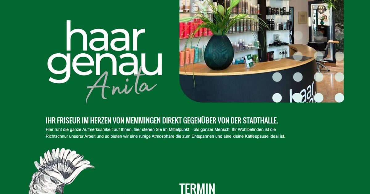 haargenau Anita - Friseur in Memmingen