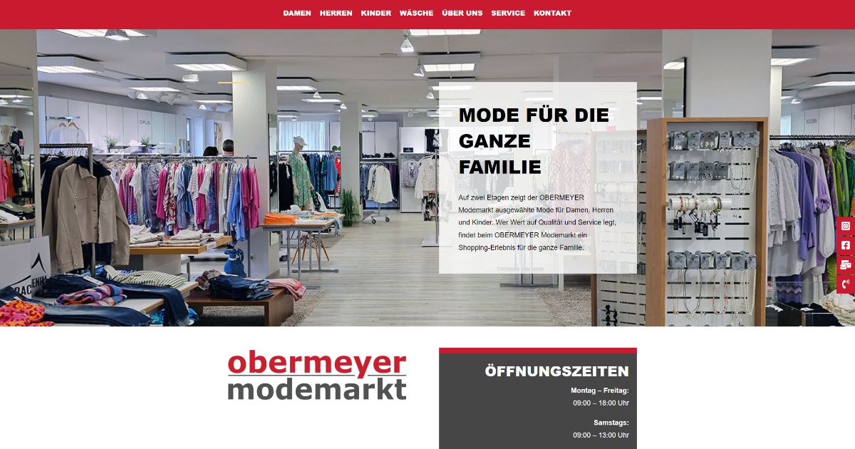 Obermeyer Modemarkt - Oberstaufen