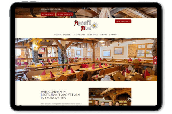 Restaurant Apost´l Alm – Oberstaufen